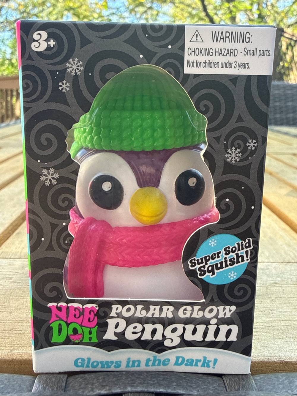 NeeDoh Polar Glow Penguin